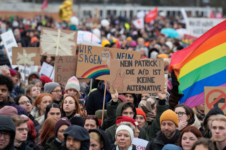 Demo gegen Rechts in Berlin