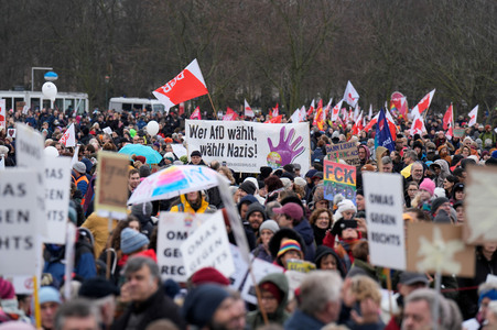 Demo gegen Rechts in Berlin