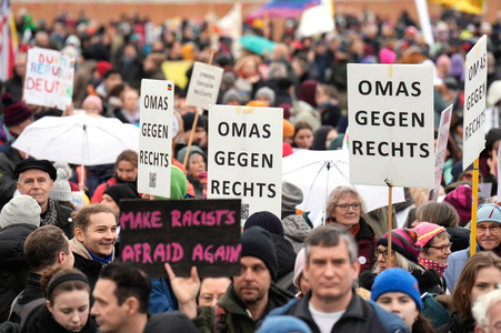 Demo gegen Rechts in Berlin