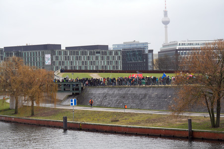 Demo gegen Rechts in Berlin
