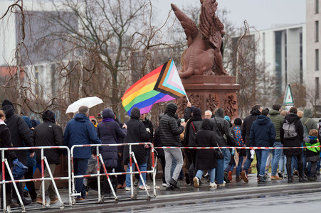 Demo gegen Rechts in Berlin