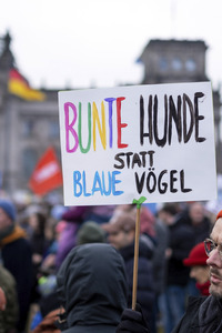 Demo gegen Rechts in Berlin 