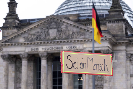 Demo gegen Rechts in Berlin 