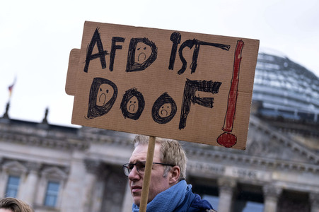 Demo gegen Rechts in Berlin 
