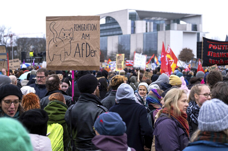 Demo gegen Rechts in Berlin 