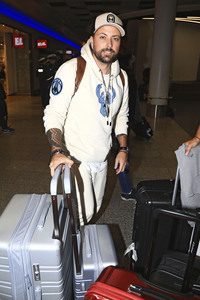 Rückkehr aus dem Dschungel-Camp 2024 auf dem Flughafen Frankfurt am Main