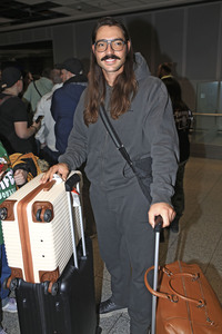 Rückkehr aus dem Dschungel-Camp 2024 auf dem Flughafen Frankfurt am Main