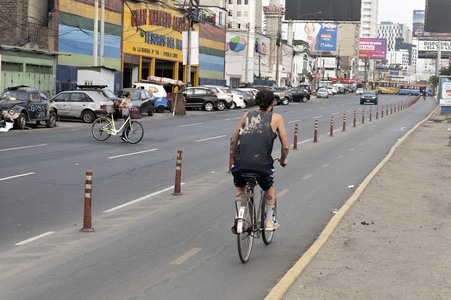 Radwege in Lima