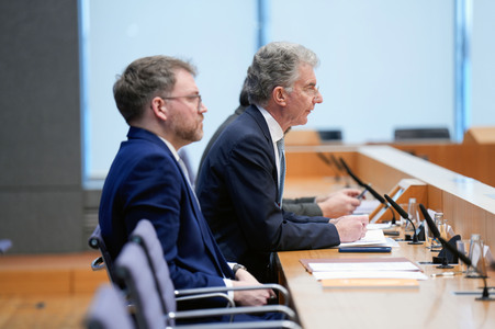 Bundespressekonferenz zur bevorstehenden Münchner Sicherheitskonferenz in Berlin