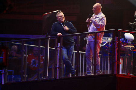 TV Show 'American Ice Football' in Mannheim