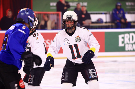 TV Show 'American Ice Football' in Mannheim