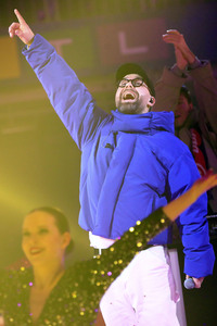 TV Show 'American Ice Football' in Mannheim