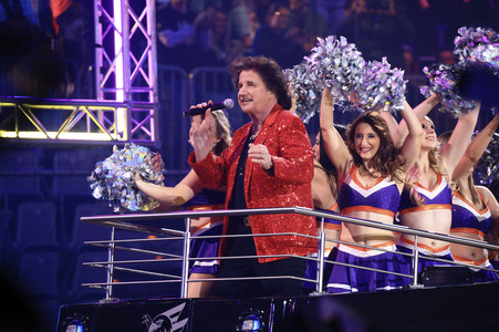 TV Show 'American Ice Football' in Mannheim