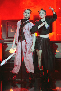 Probe zur TV-Show 'Eurovision Song Contest - das Deutsche Finale 2024' in Berlin