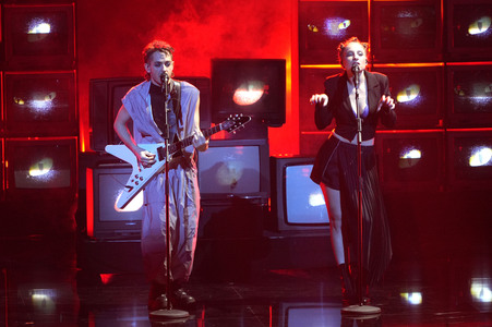 Probe zur TV-Show 'Eurovision Song Contest - das Deutsche Finale 2024' in Berlin