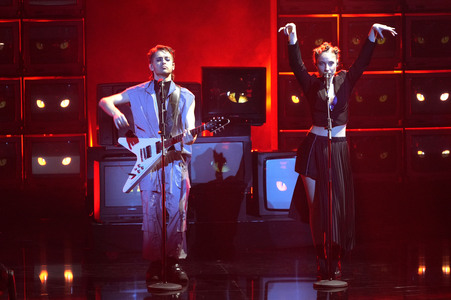 Probe zur TV-Show 'Eurovision Song Contest - das Deutsche Finale 2024' in Berlin