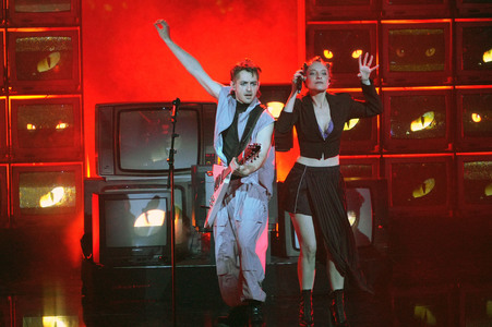 Probe zur TV-Show 'Eurovision Song Contest - das Deutsche Finale 2024' in Berlin