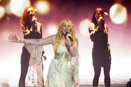 Probe zur TV-Show 'Eurovision Song Contest - das Deutsche Finale 2024' in Berlin