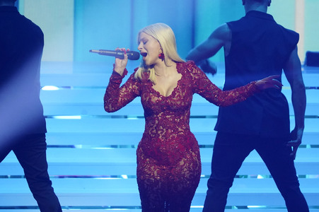 Probe zur TV-Show 'Eurovision Song Contest - das Deutsche Finale 2024' in Berlin