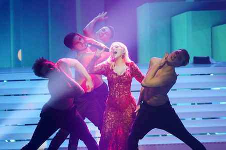 Probe zur TV-Show 'Eurovision Song Contest - das Deutsche Finale 2024' in Berlin