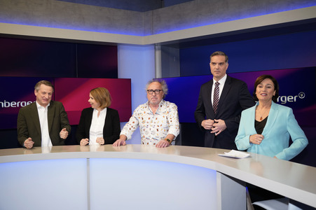 Talkshow 'maischberger' in Berlin