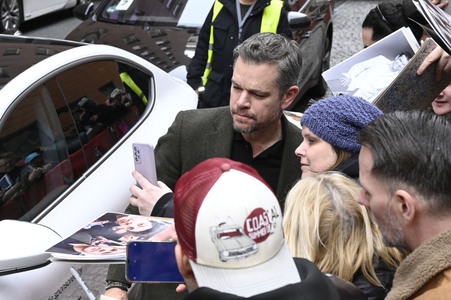 Ankunft vom 'Small Things Like These' Cast am Grand Hyatt Hotel, Berlinale 2024