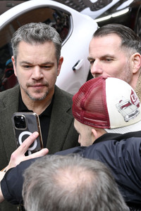 Ankunft vom 'Small Things Like These' Cast am Grand Hyatt Hotel, Berlinale 2024