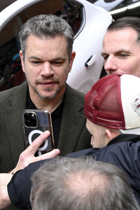 Ankunft vom 'Small Things Like These' Cast am Grand Hyatt Hotel, Berlinale 2024