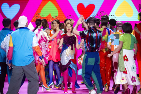 Agatha Ruiz de la Prada Fashion Show auf der Mercedes-Benz Fashion Week Madrid 