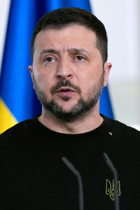 Empfang des Präsidenten der Ukraine im Kanzleramt in Berlin