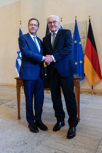 Empfang von Isaac Herzog im Schloss Bellevue in Berlin