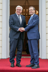 Empfang von Isaac Herzog im Schloss Bellevue in Berlin