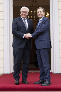 Empfang von Isaac Herzog im Schloss Bellevue in Berlin