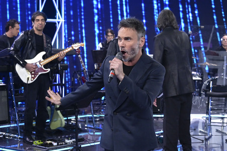 TV-Show 'Dalla strada al palco' in Rom