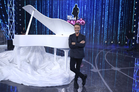 TV-Show 'Dalla strada al palco' in Rom