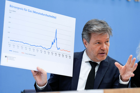 Bundespressekonferenz zur Vorstellung des Jahreswirtschaftsberichts 2024 in Berlin