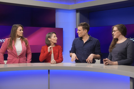 Talkshow 'maischberger' in Berlin