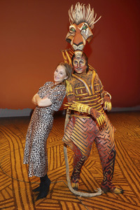 Caroline Beil beim Muscal 'König der Löwen' in Hamburg