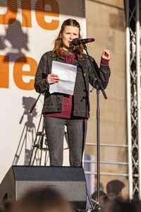 Demonstration gegen Rechts in Dresden