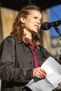 Demonstration gegen Rechts in Dresden