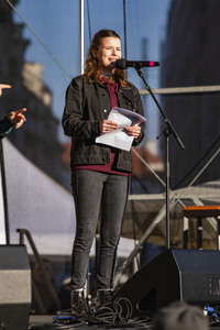 Demonstration gegen Rechts in Dresden