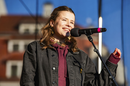 Demonstration gegen Rechts in Dresden