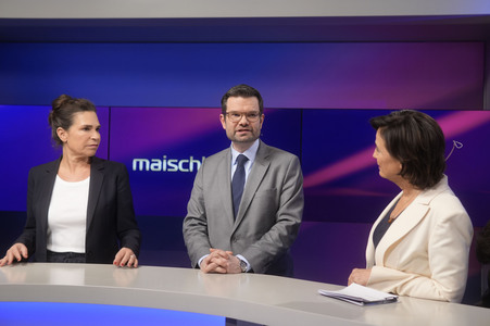 Talkshow 'maischberger' in Berlin