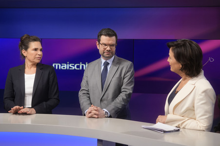 Talkshow 'maischberger' in Berlin