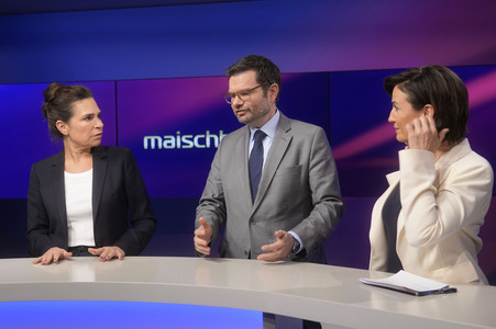 Talkshow 'maischberger' in Berlin