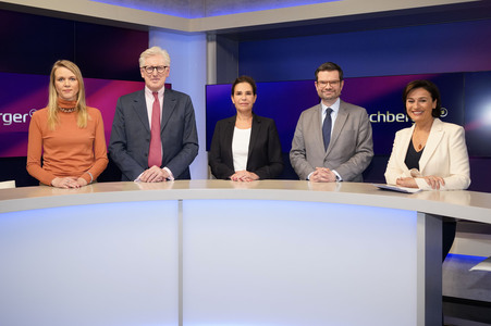 Talkshow 'maischberger' in Berlin