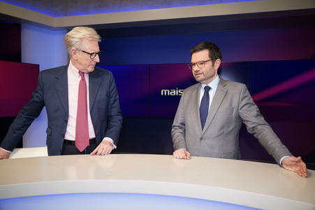 Talkshow 'maischberger' in Berlin