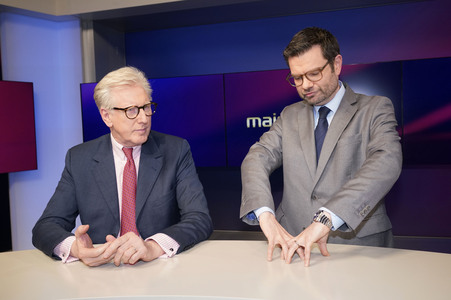 Talkshow 'maischberger' in Berlin