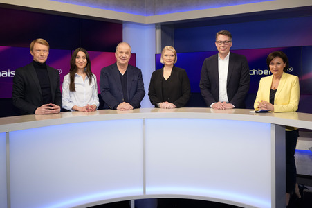 Talkshow 'maischberger' in Berlin