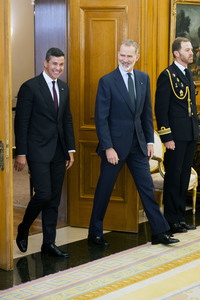 König Felipe empfängt Präsident Peña in Madrid